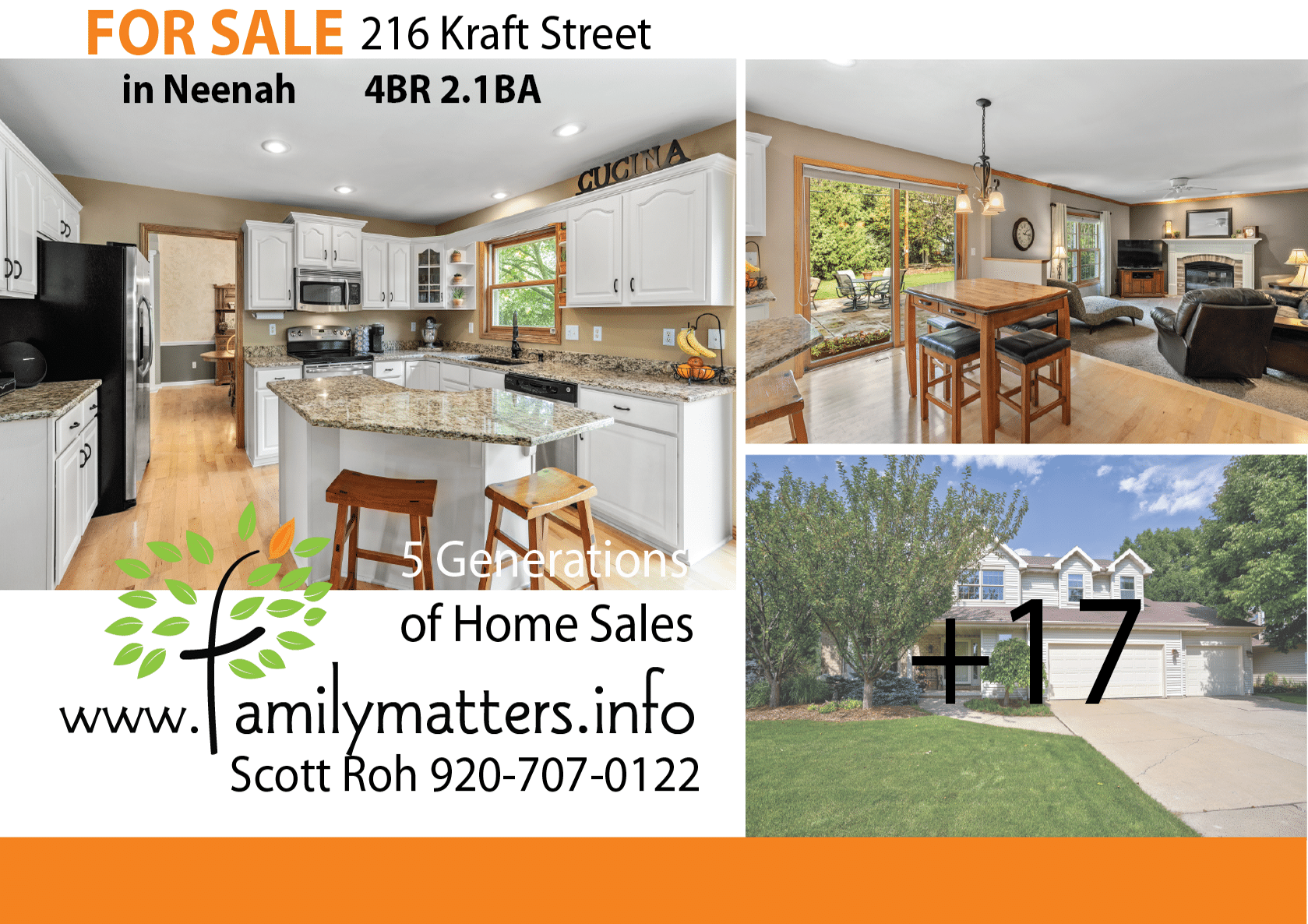 216 Kraft Street Neenah home For Sale 54956